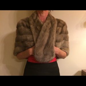 Vintage Mink Cape